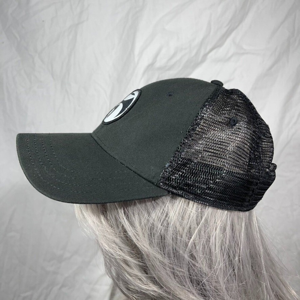 FIVE Hat Cap Mens Adjustable Black Vented Baseball Trucker American Snapback - Picture 10 of 14